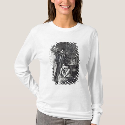 Napoleon broed by the fire t-shirt (Voorkant)