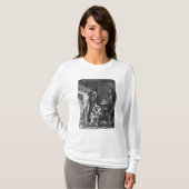 Napoleon broed by the fire t-shirt (Voorkant volledig)
