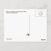 Napoleon Cannon Briefkaart (Achterkant)