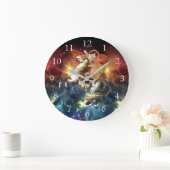 Napoleon Cat in Space Grote Klok (Huis)