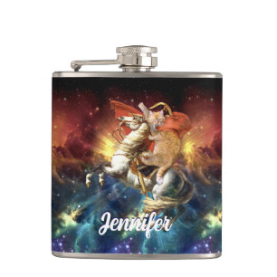 Napoleon Cat in Space Heupfles