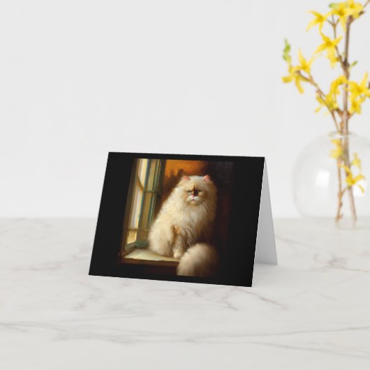 Napoleon Cat Kaart (Gele Bloem)