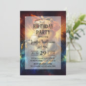 Napoleon Cat Riding Horse Through Galaxy           Kaart (Staand voorkant)