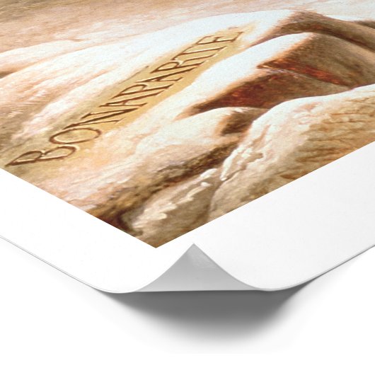 Napoleon Crossing the Alps, c.1800 (oil on canvas) Poster (Hoek)