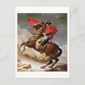 Napoleon Crossing the Alps, c.1800 (olie op canvas Briefkaart (Voorkant)