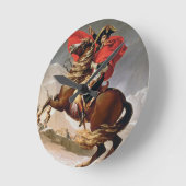 Napoleon Crossing the Alps, c.1800 (olie op canvas Ronde Klok (Hoek)