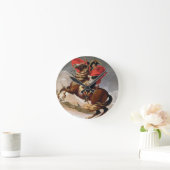 Napoleon Crossing the Alps, c.1800 (olie op canvas Ronde Klok (Huis)