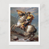 Napoleon Crossing the Alps, Jacques-Louis David Briefkaart (Voorkant)