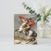 Napoleon Crossing the Alps - Jacques-Louis David Briefkaart (Staand voorkant)