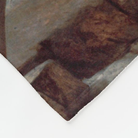 Napoleon Crossing the Alps, Jacques-Louis David Fleece Deken (Hoek)