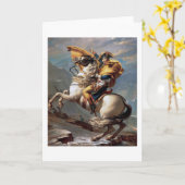 Napoleon Crossing the Alps, Jacques Louis David Kaart (Gele Bloem)