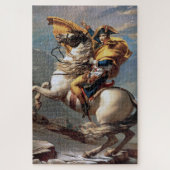 Napoleon Crossing the Alps, Jacques-Louis David Legpuzzel (Verticaal)