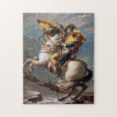 Napoleon Crossing the Alps, Jacques-Louis David Legpuzzel (Verticaal)