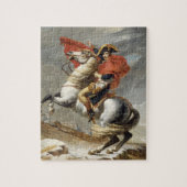 Napoleon Crossing the Alps - Jacques-Louis David Legpuzzel (Verticaal)