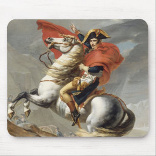 Napoleon Crossing the Alps - Jacques-Louis David Muismat