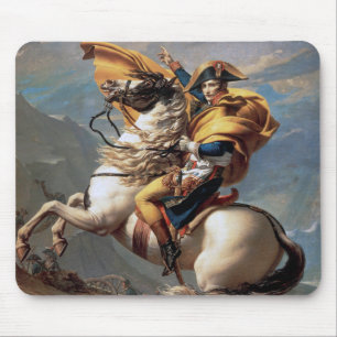 Napoleon Crossing the Alps, Jacques-Louis David Muismat