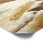 Napoleon Crossing the Alps - Jacques-Louis David Poster (Hoek)