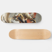 Napoleon Crossing the Alps - Jacques-Louis David Skateboard (Horizontaal)