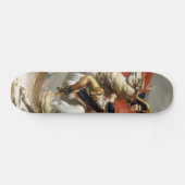 Napoleon Crossing the Alps - Jacques-Louis David Skateboard (Horizontaal)