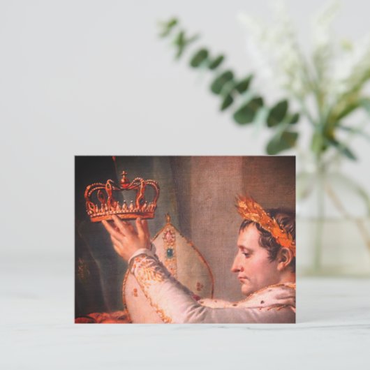 Napoleon Crowned Briefkaart (Staand voorkant)