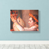 Napoleon Crowned Canvas Afdruk (Insitu (Houten vloer))