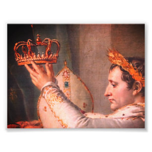 Napoleon Crowned Foto Afdruk