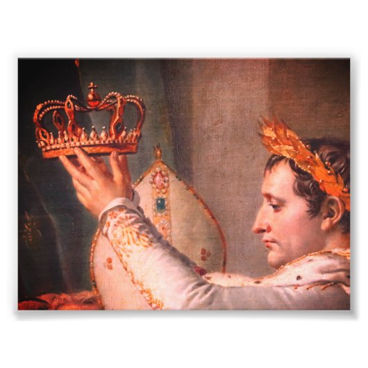 Napoleon Crowned Foto Afdruk (Voorkant)