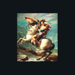 Napoleon De Alpen oversteken door Jacques-Louis Da Canvas Afdruk<br><div class="desc">Napoleon die de Alpen AKA Napoleon oversteekt bij de Sint-Bernard Pass AKA Bonaparte die de Alpen oversteekt door Jacques-Louis David shows een idealistische versie van Napoleon die zijn troepen door de Grote Sint-Bernardpas leidt.</div>