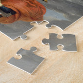 Napoleon De Alpen oversteken door Jacques Louis Da Legpuzzel (Zijkant)