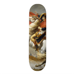Napoleon De Alpen oversteken door Jacques Louis Da Skateboard