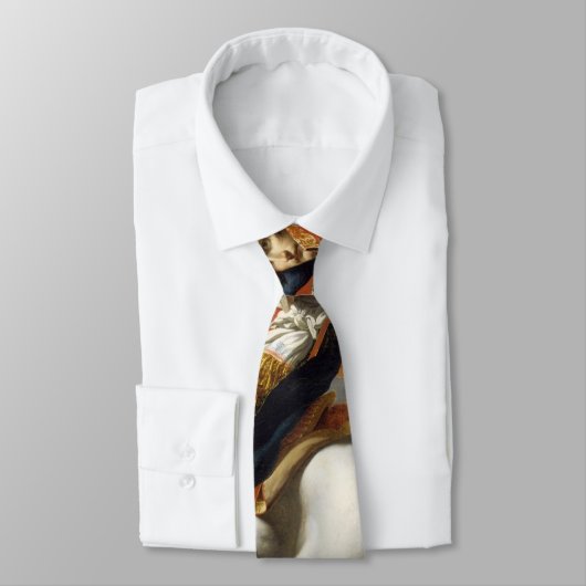 Napoleon De Alpen oversteken door Jacques Louis Da Stropdas (Gebonden)