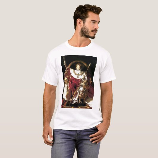 Napoleon de keizer t-shirt (Voorkant volledig)