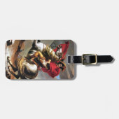 Napoleon die de Alpen-Bagagelabels passeert Bagagelabel (Voorkant horizontaal)