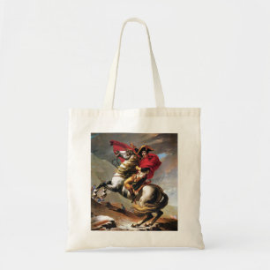 Napoleon die de Alpen-Canvas tas oversteekt