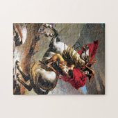 Napoleon die de alpen doorkruist legpuzzel (Horizontaal)