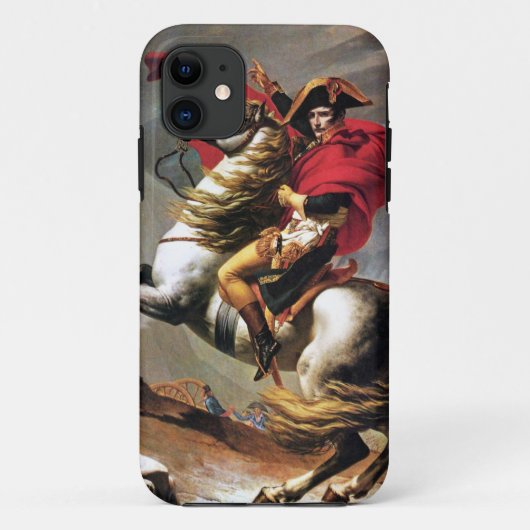 Napoleon die de Alpen iPhone 5 Hoesje kruist (Achterkant)