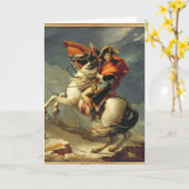 Napoleon die de Alpen op 20 Mei 1800 kruisen Kaart (Gele Bloem)