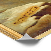 Napoleon die de Alpen oversteekt op 20 mei 1800 Poster (Hoek)