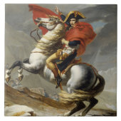 Napoleon die de Grote Pas van de Sint-bernard Tegeltje (Voorkant)