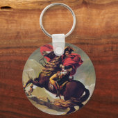 Napoleon die de Sint Bernard oversteekt Sleutelhanger (Voorkant)