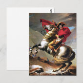 Napoleon die het AlpenBriefkaart oversteekt Briefkaart (Voorkant / Achterkant)