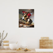 Napoleon die het AlpenPoster oversteekt Poster (Keuken)