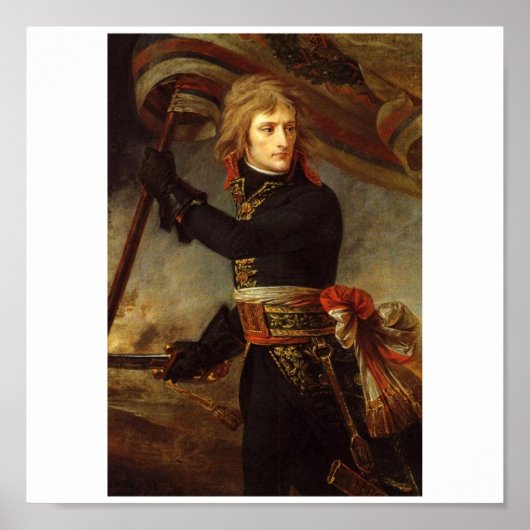 Napoleon door Antoine Jean Gros Poster (Voorkant)
