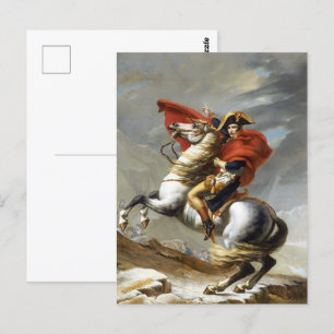 Napoleon door de Alpen Briefkaart