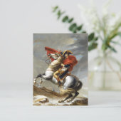 Napoleon door de Alpen Briefkaart (Staand voorkant)