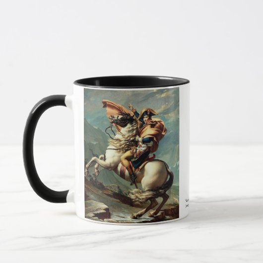 Napoleon door de Alpen Mok (Links)