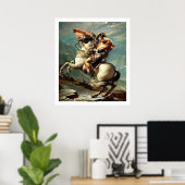 Napoleon door de Alpen Poster (Thuiskantoor)