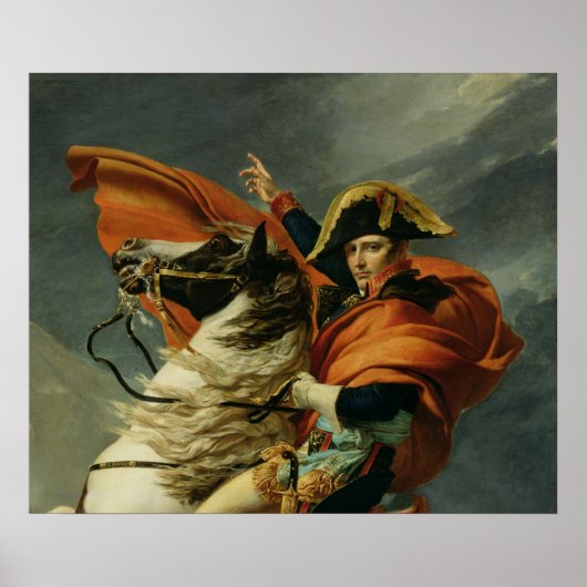 Napoleon door de Alpen Poster (Voorkant)