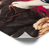 Napoleon door de Alpen Poster (Hoek)