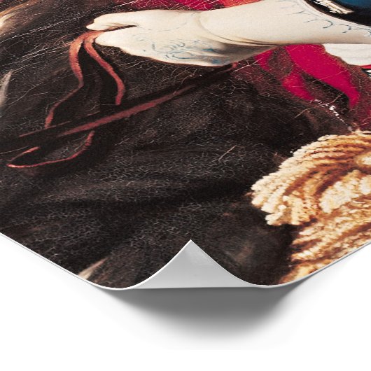 Napoleon door de Alpen Poster (Hoek)